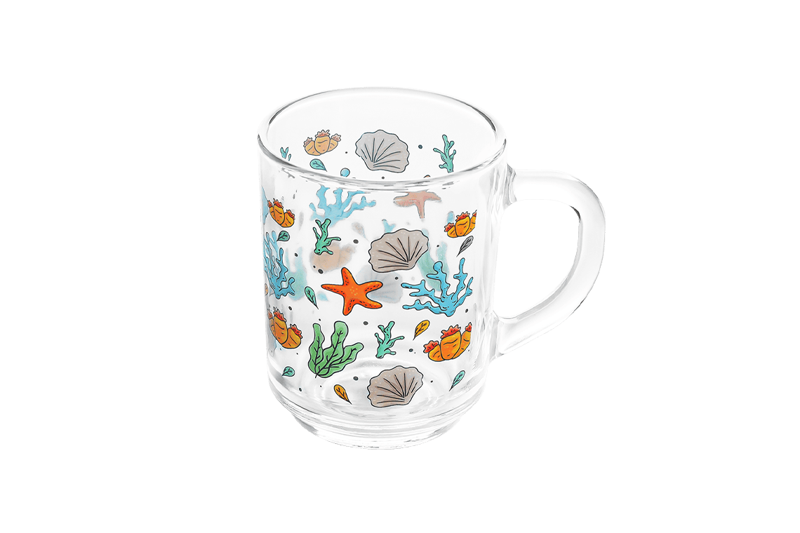 Gelas Dekoratif Koral