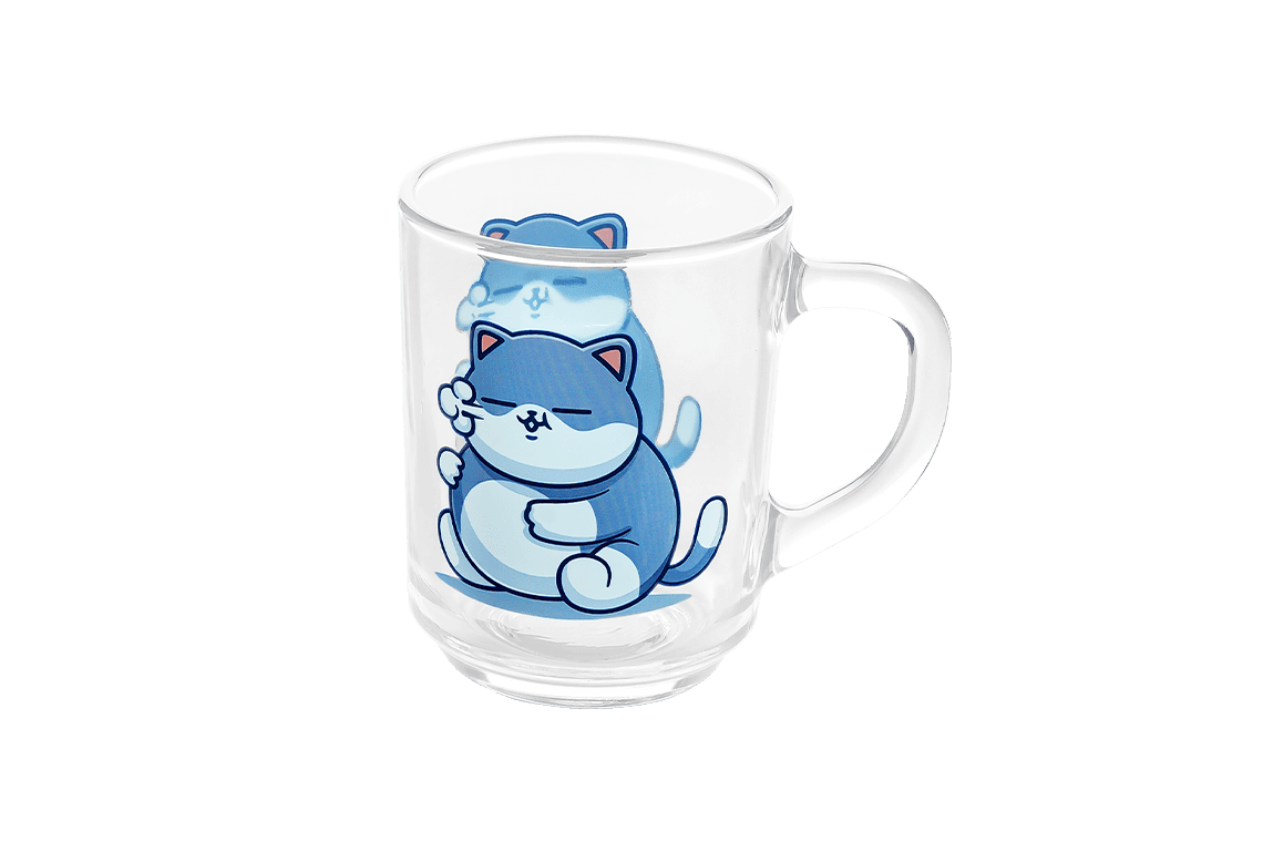 Gelas Dekoratif Kucing